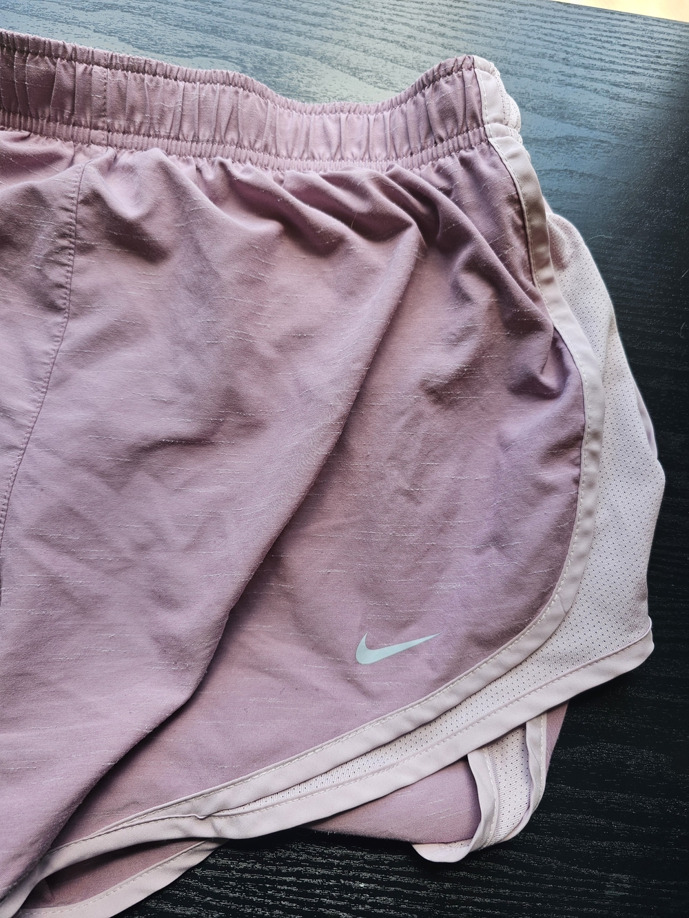 Nike Dri-fit Dusty Rose Running Shorts Women's Size L - Picture 2 of 10